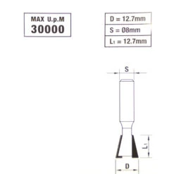 Drillcraft HM-Zinkenfräser 12,7 Mm -Meiste Werkzeuge Geschaft 9kJD74gLRNOjNxt 1280x1280