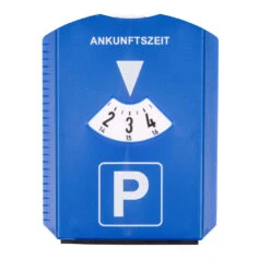 Parkscheibe Aus Kunststoff Mit Eiskratzer Und Gummilippe