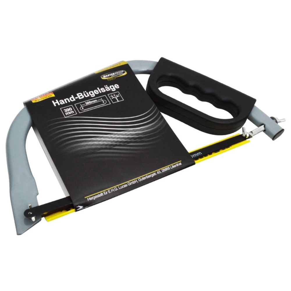 Hand-Bügelsäge 390 Mm Mit Sägeblätter 4 Hand-Bügelsäge 390 Mm Mit Sägeblätter – Bild 2