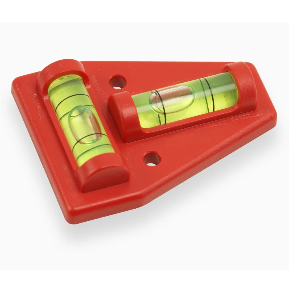 Meister Kreuz-Wasserwaage, Kunststoff, 60 X 45 Mm 3 Meister Kreuz-Wasserwaage, Kunststoff, 60 X 45 Mm