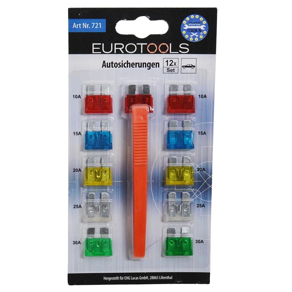 Kfz-Sicherungsset, 12 Teilig 3 Kfz-Sicherungsset, 12 Teilig