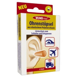 Ohrenstöpsel 4 Stück Aus Elastischem Polymerschaum