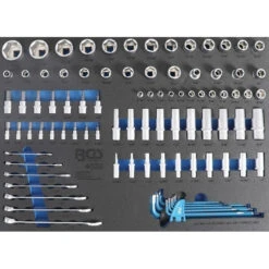 BGS Werkstattwageneinlage 567x 408 X 32 Mm, Größe 3/3, 90-teilig