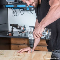 Schlagbohrmaschine Mit 2 Akkus Und Ladegerät Batavia -Meiste Werkzeuge Geschaft 9kbEC88PZtMzh6g 1280x1280