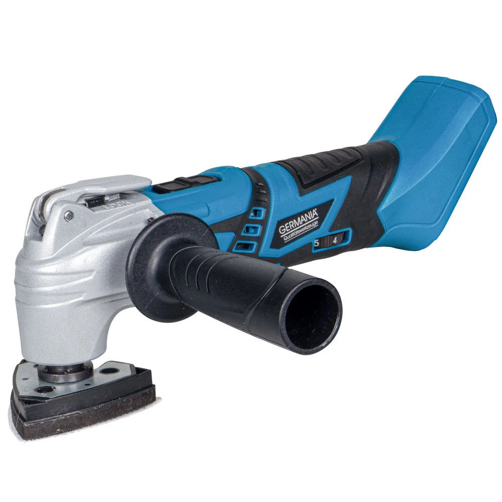 GERMANIA Plattform Akku-Multitool 20 V Mit Aufsätzen Und Schnellwechselsystem 3 GERMANIA Plattform Akku-Multitool 20 V Mit Aufsätzen Und Schnellwechselsystem