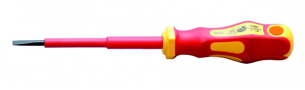 VDE-Schlitzschraubendreher 0,5x3x75 Mm 3 VDE-Schlitzschraubendreher 0,5x3x75 Mm