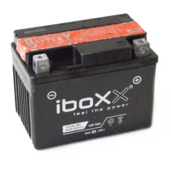 Iboxx Motorradbatterie AGM 12V3Ah YTX4L-BS Starterbatterie Zweirad Batterie