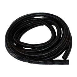 Marderschutz Wellrohr 2 M Geschlitzt Aus Schwarzem Kunststoff