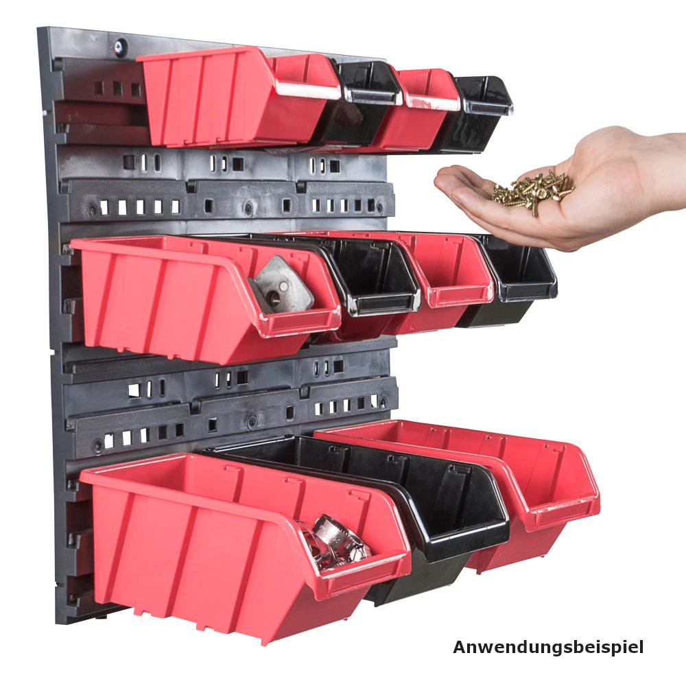 Prosperplast Universalwandplatte Für Sichtlagerkästen 390x380mm 5 Prosperplast Universalwandplatte Für Sichtlagerkästen 390x380mm – Bild 3