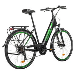 DocGreen City E-Bike 28" Unisex In Schwarz Mit 7-Gang-Shimano -Meiste Werkzeuge Geschaft Z7RAuaCQpfYK3F 1280x1280