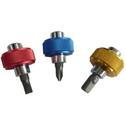 Daumenschrauber-Set 6-teilig Mit 1/4" Steckschlüsseleinsatz Und Bits