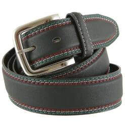 Herren Ledergürtel Länge 115-135 Cm Mit 3,7 Cm Breite