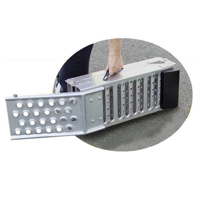 Auffahrrampen Set Zusammenklappbar 2 Stück 5 Auffahrrampen Set Zusammenklappbar 2 Stück – Bild 3