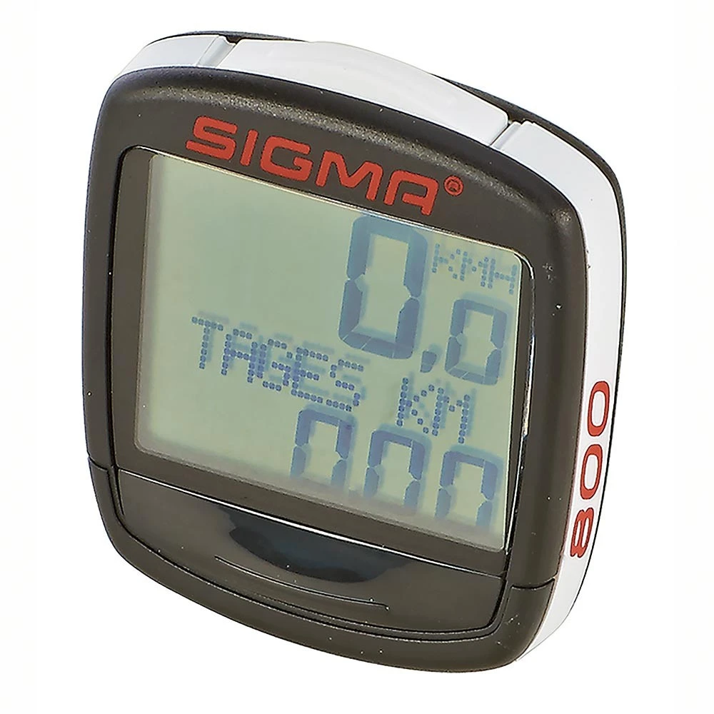 Sigma Sport 800 Fahrradcomputer 4,5 X 4 Cm In Schwarz-Weiß 3 Sigma Sport 800 Fahrradcomputer 4,5 X 4 Cm In Schwarz-Weiß