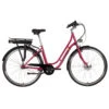 Fahrrad E-Bike City Pedelec Rot Glanz 28'' -Meiste Werkzeuge Geschaft ZRzIyQrigV68TS 1280x1280
