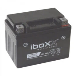 Iboxx Motorradbatterie GEL 12V3Ah YTX4L-BS Starterbatterie Zweirad Batterie