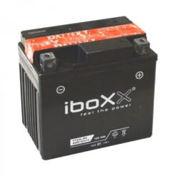 Iboxx Motorradbatterie AGM 12V4Ah YTX5L-BS Starterbatterie Zweirad Batterie