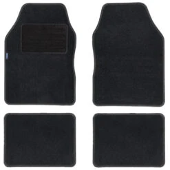 Fußmatten Set Florida 3 Universal, 4-teilig In Schwarz