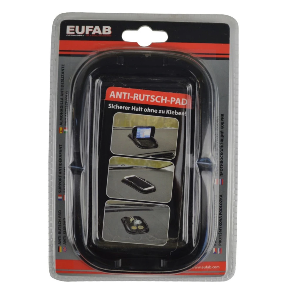 Antirutsch Pad 15,5 X 10 X 2 Cm In Schwarz Für Smartphone 4 Antirutsch Pad 15,5 X 10 X 2 Cm In Schwarz Für Smartphone – Bild 2