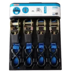 Spanngurt 250kg 5m/25mm 4Stk. Ratschengurt Zurrgurt