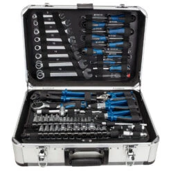 Scheppach Werkzeugkoffer TB150, 101-teilig Inklusive Koffer