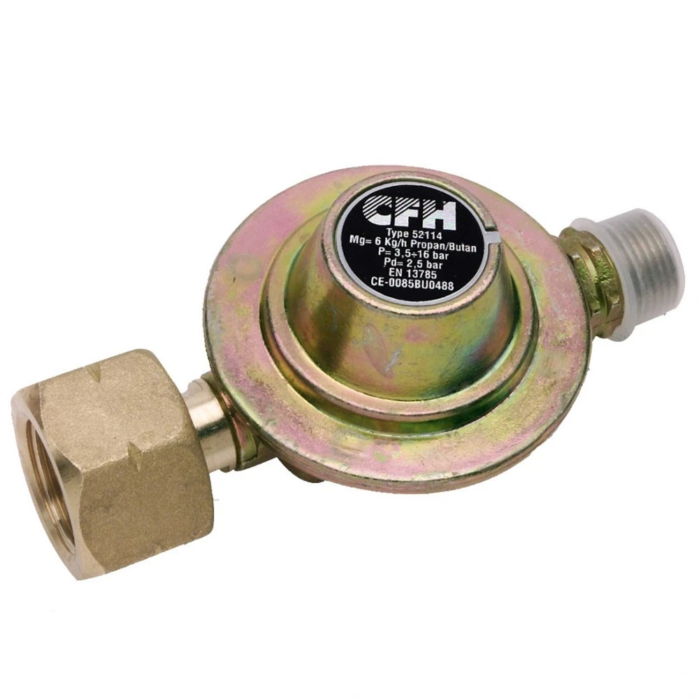 CFH Propan Druckregler 2,5bar DR114 3 CFH Propan Druckregler 2,5bar DR114