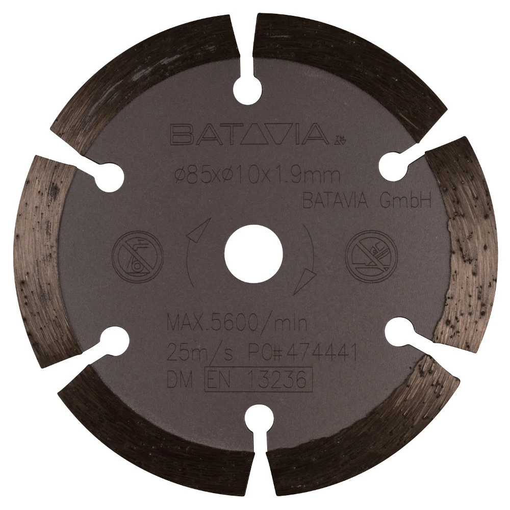 Diamant-Sägeblätter 2 Stück Ø 85 Mm 4 Diamant-Sägeblätter 2 Stück Ø 85 Mm – Bild 2