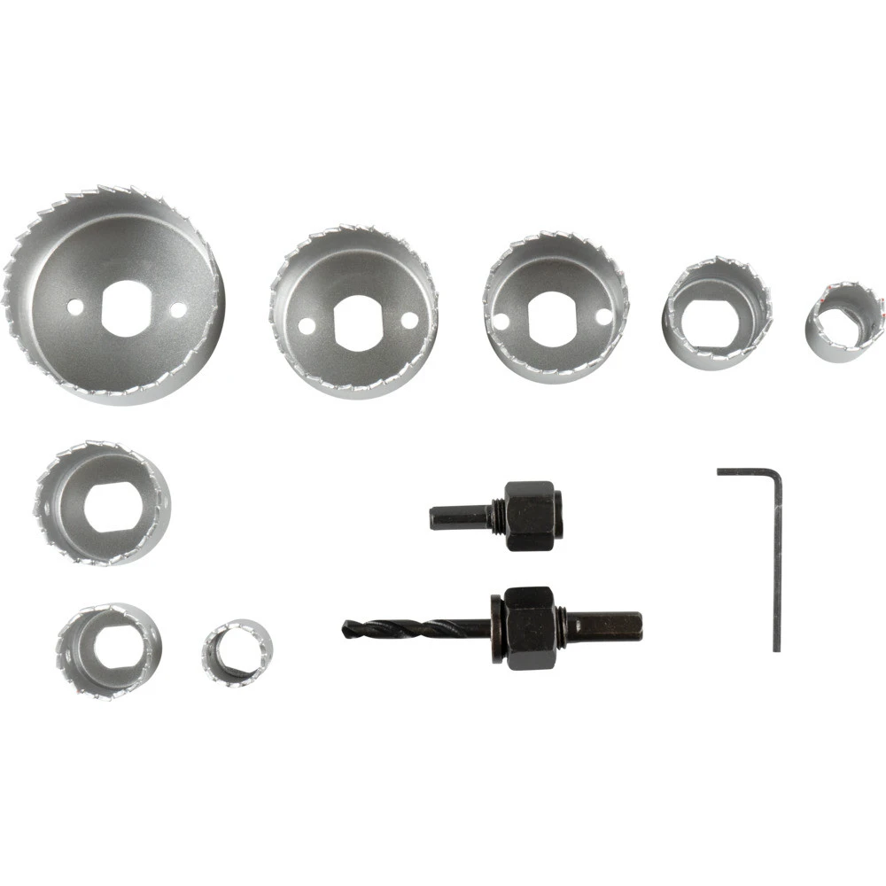 Lochsägensatz 11-teilig 19-64 Mm 4 Lochsägensatz 11-teilig 19-64 Mm – Bild 2