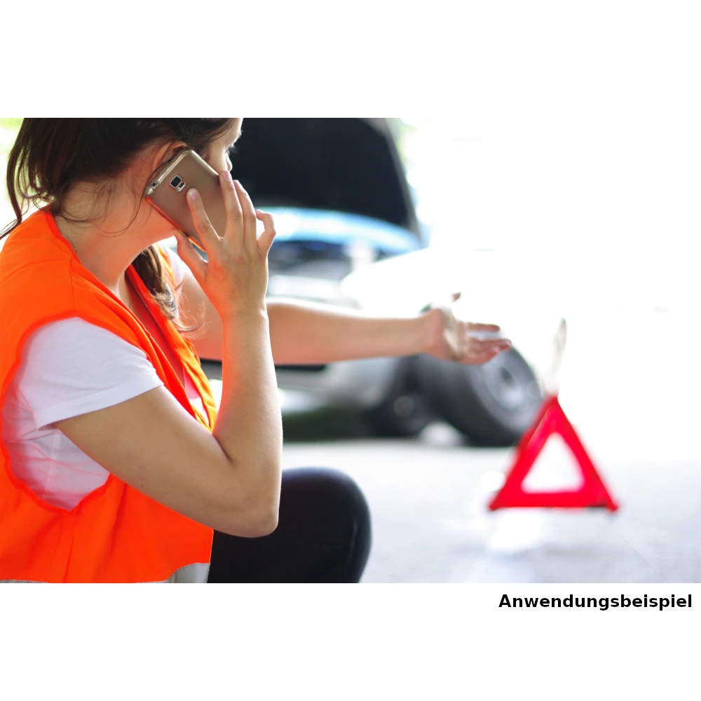 Warnweste In Orange Nach EN ISO 20471 Größe L 5 Warnweste In Orange Nach EN ISO 20471 Größe L – Bild 3