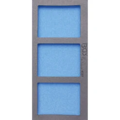 BGS Werkstattwageneinlage 189 X 408 X 32 Mm, 1/3 Leer Mit 3 Ablagefächern